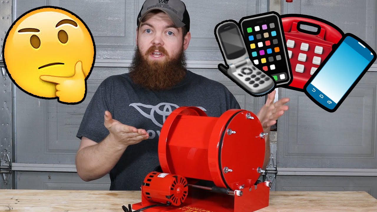 I Left Cell Phones In A Rock Tumbler For 30 Days...