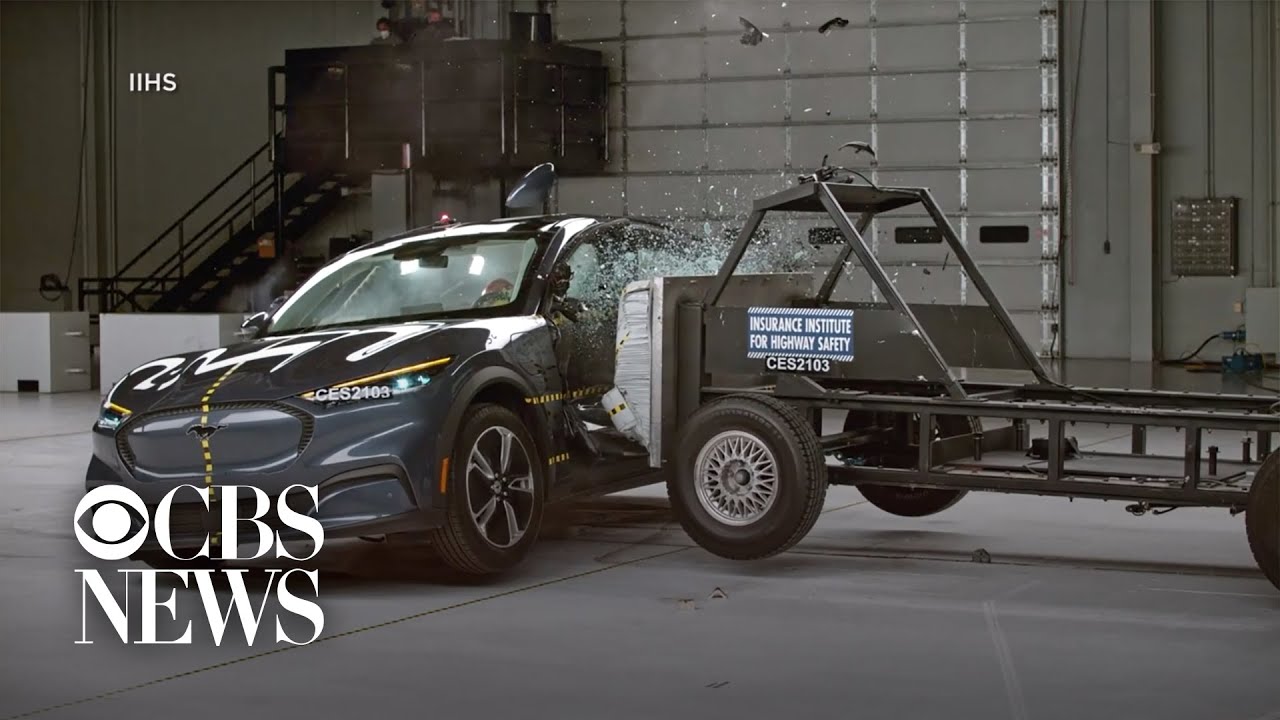 Crash tests of electric vehicles show they're safe