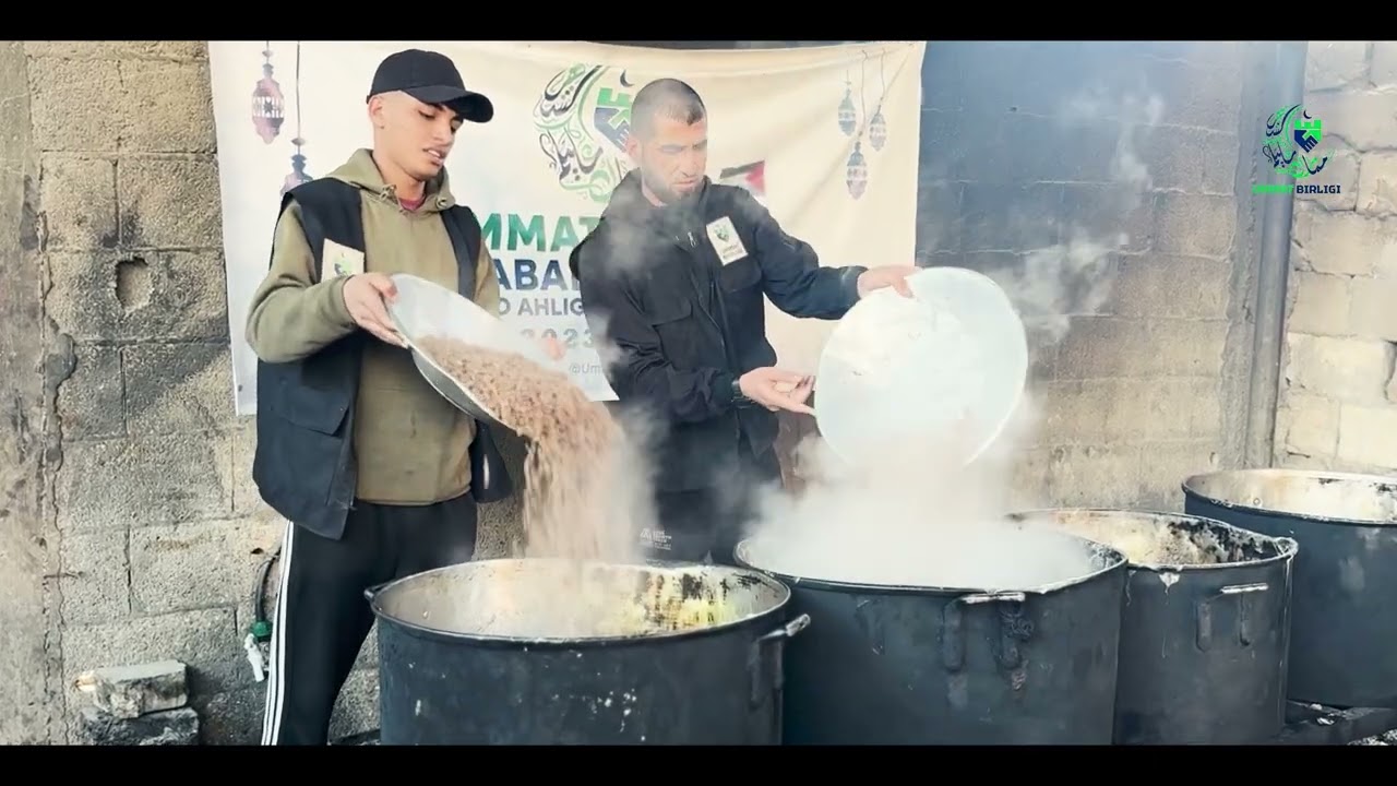 O'zbek birodarlar  nomidan  G'azo ahliga | Navbatdagi iftorlik taomi...