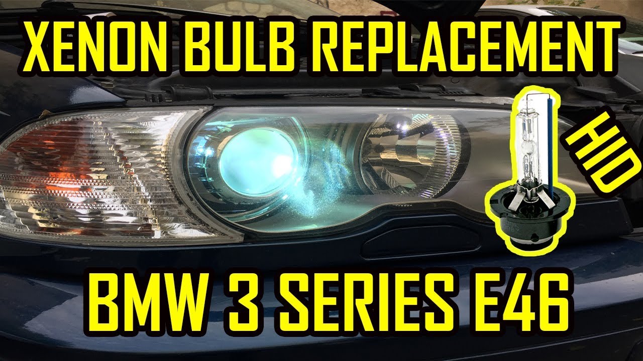 BMW E46 Xenon Bulb HID Replacement