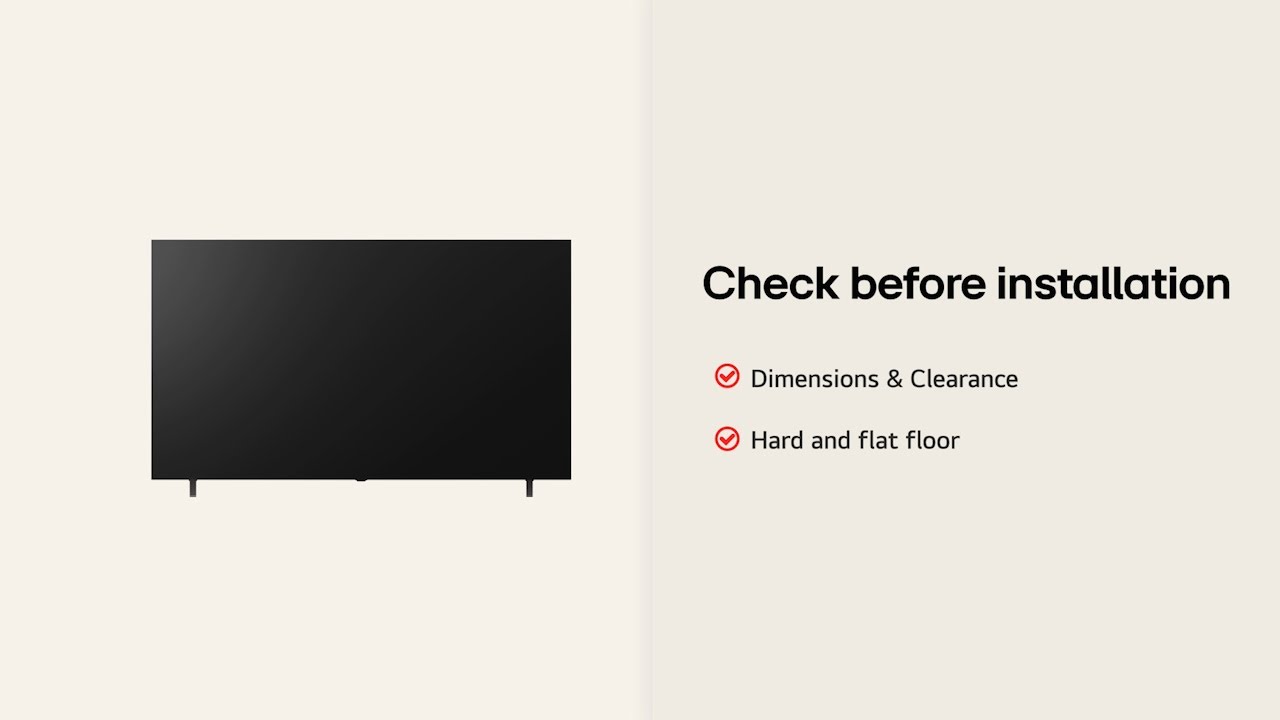 LG OLED TV : Installation Guide &ndash;B5 77