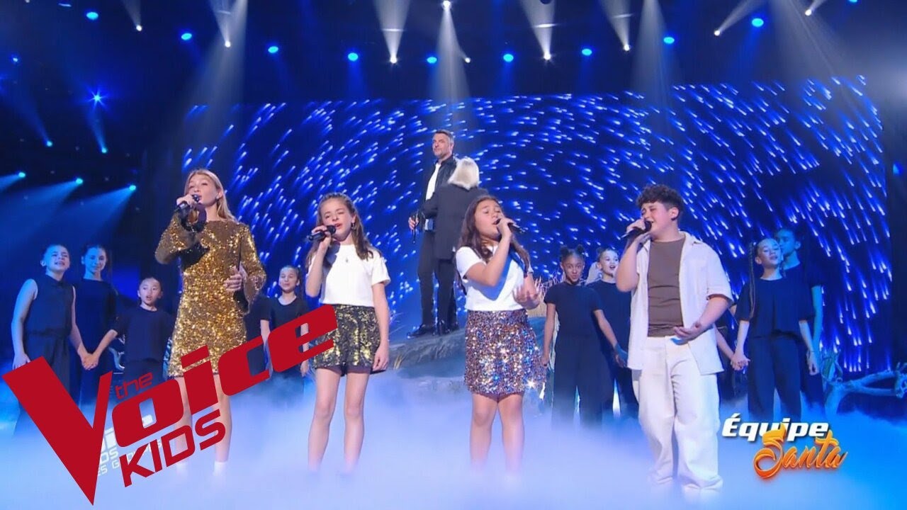 Le Roi Lion | L'amour brille sous les étoiles | Juliette, Emeline, Margaux, Diego | The Voice Kids