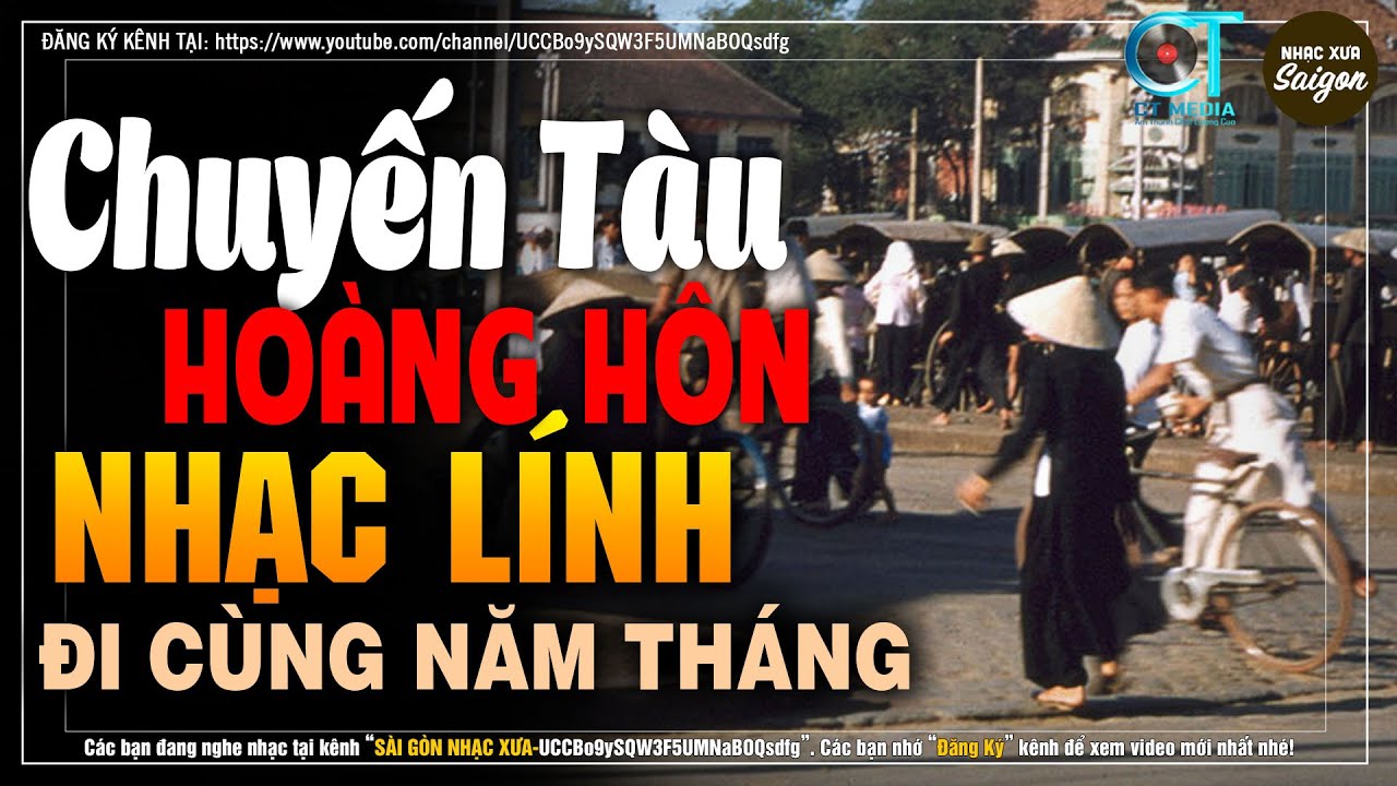 Nhạc Xưa Rumba 1975 Hiếm Có Vô Cùng - CHUYỆN TÀU HOÀNG HÔN | Lk Nhạc Lính Xưa 1975 Hay Để Đời