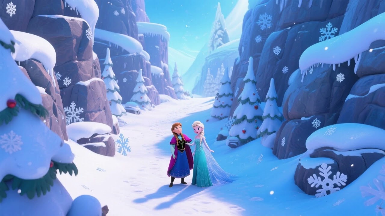 “Elsa’s Winterstep Canyon Lane 3 ❄️🏞️ | Magical Kids Winter Adventure Song”