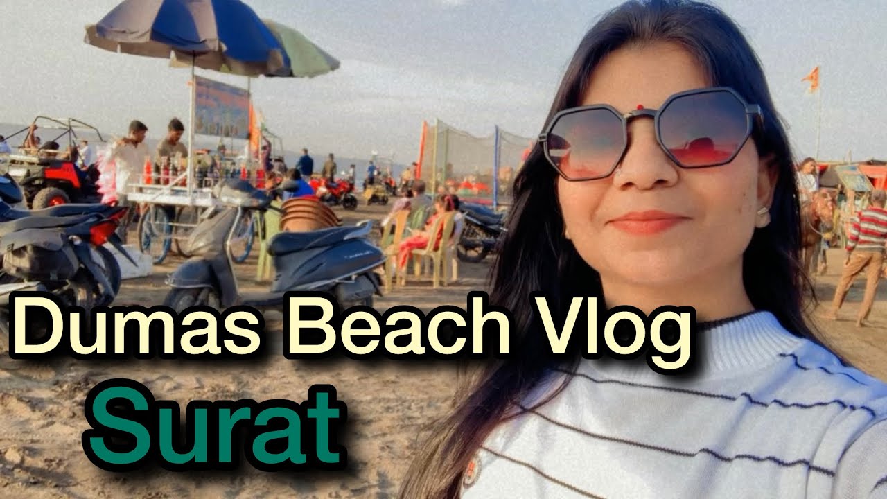 Dumas Beach Surat Gujarat | Surat Tourist Place | Most Beautiful Place in Surat