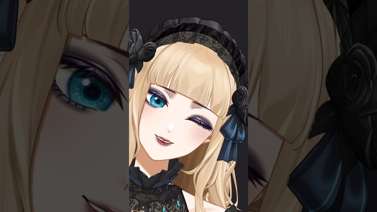Oh, helloowr there! 🌹🖤 🥰 #RenitaMarybelle #ProjectLivium #LiviPro #Vtuber #VtuberID #shorts
