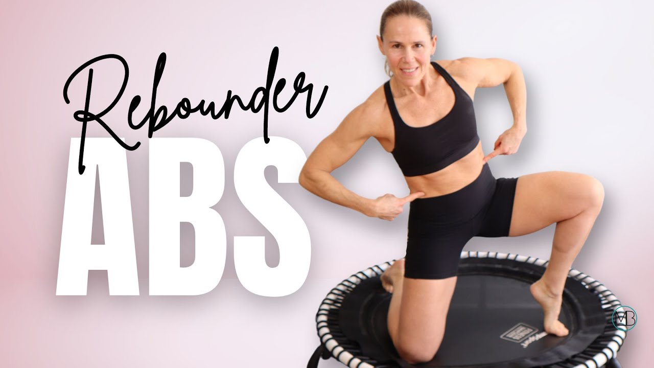 12 MIN Rebounder Ab Workout | Chisel out your waist