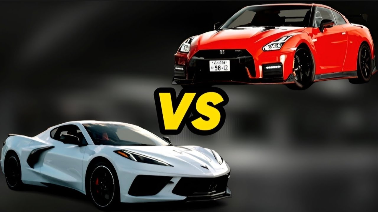 NISSAN GT-R NISMO R35 vs CHEVROLET CORVETTE ZO6 C8 