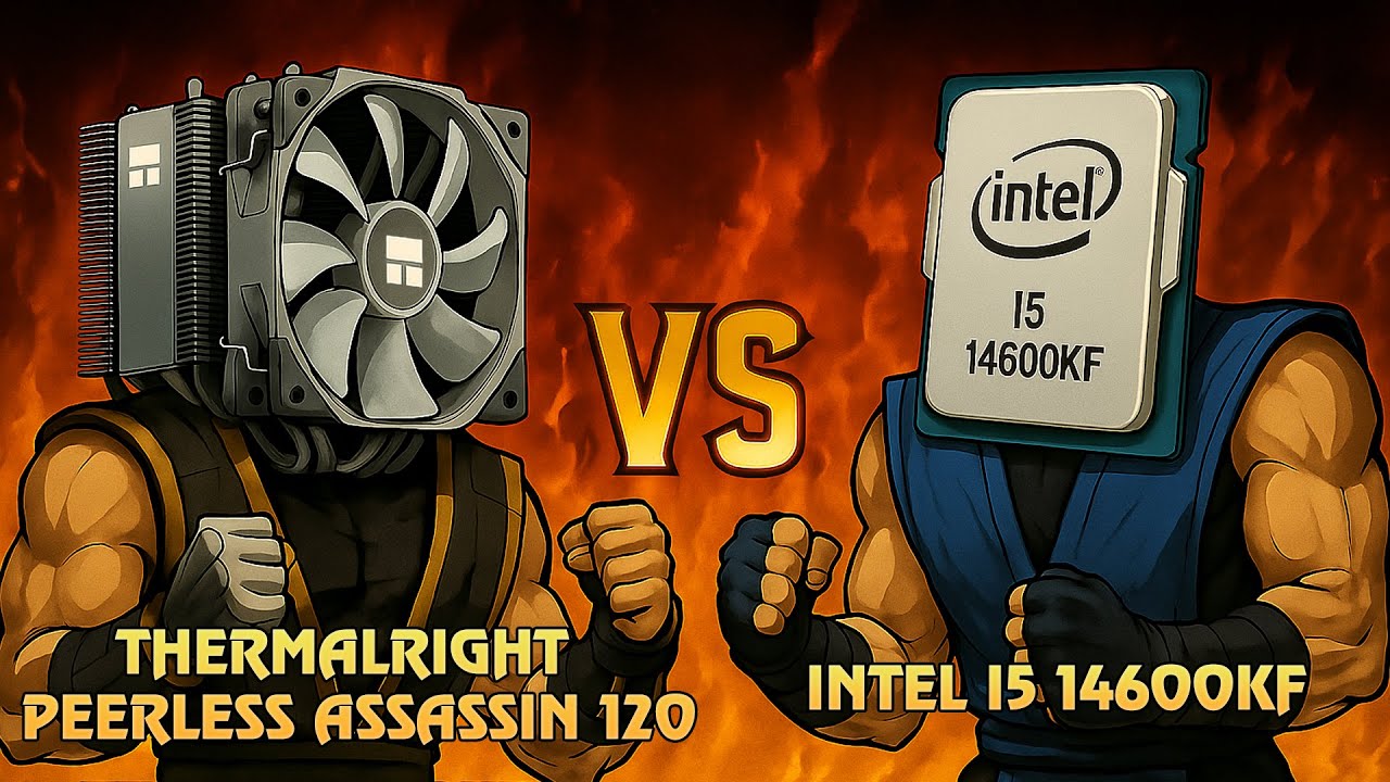 Thermalright Peerless Assassin 120 VS i5 14600KF. Кто победит? Тест и обзор кулера.