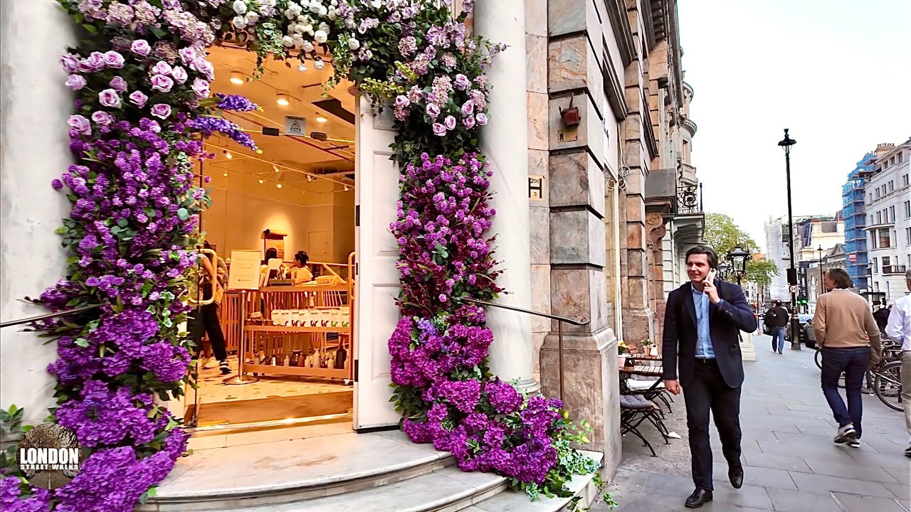 ELITE LONDON: CARTIER, CHANEL AND THE GEMS OF BOND STREET AND MAYFAIR | STREET WALK 4K