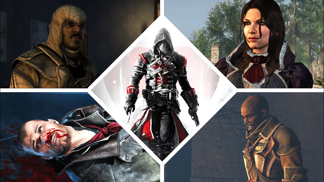 Assassin's Creed Rogue :➤ ALL BOSSES  & ENDING [ NO DAMAGE, 100% sync,  4K60ᶠᵖˢ UHD  ]