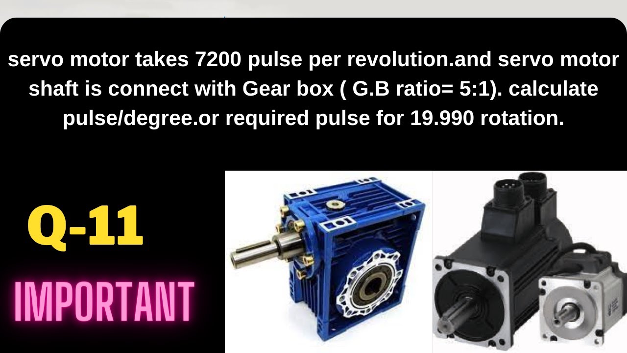 servo motor angle calculation | servo motor angle of rotation | servo motor pulse per degree cal