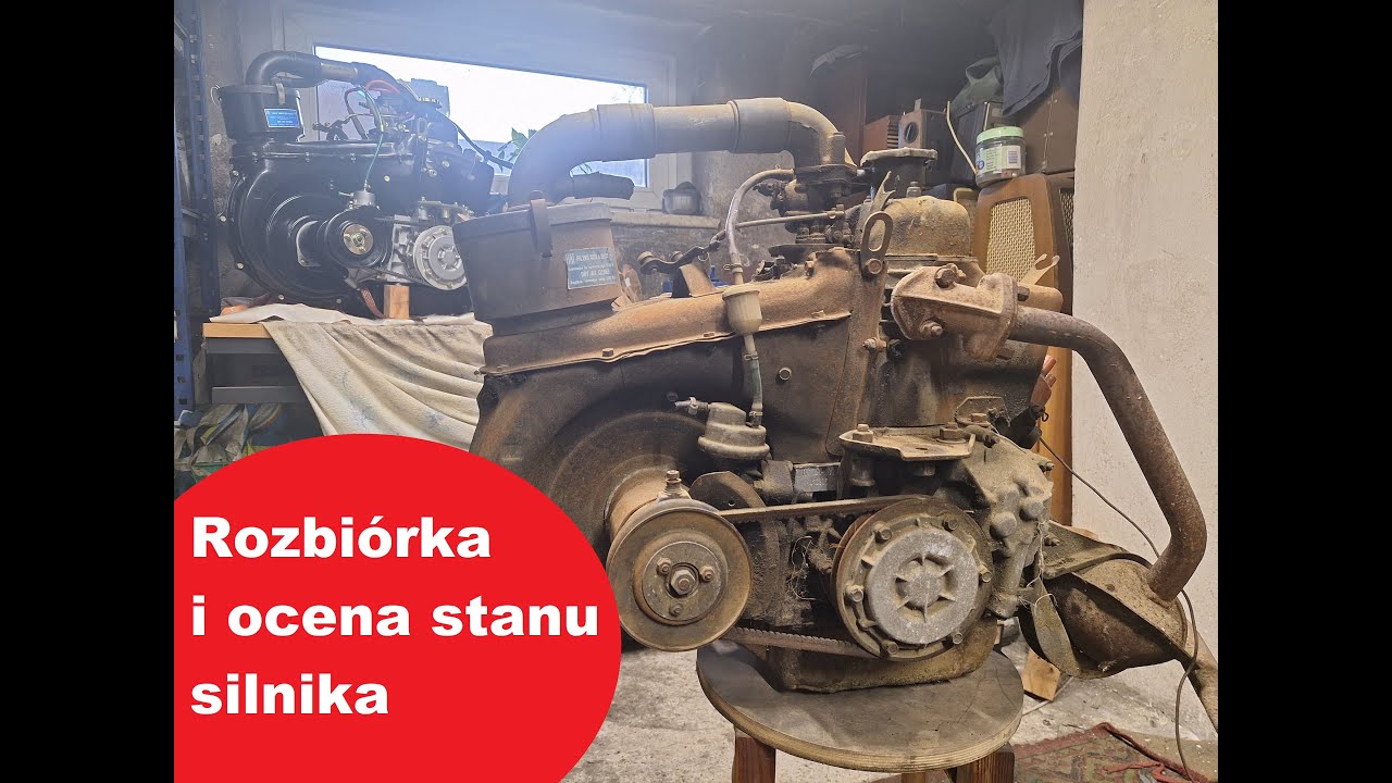 #3 Fiat 126 1973 renowacja - rozbiórka i ocena stanu silnika