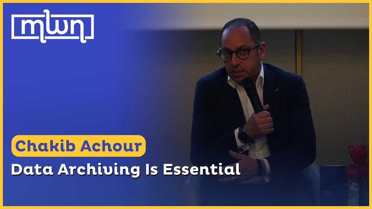 Chakib Achour: Data Archiving Is Essential