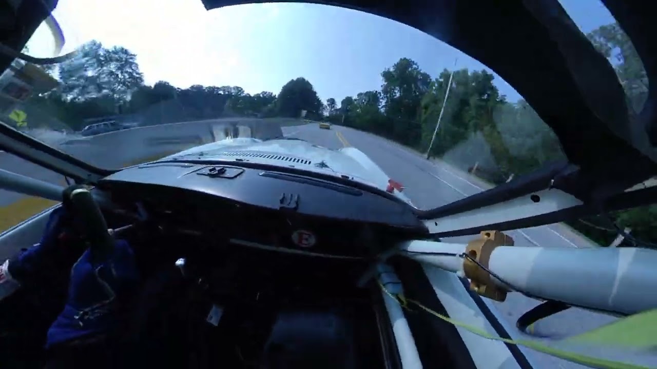 This GT6 screams through Schenley Park at the 42nd annual Pittsburgh Vintage Grand Prix!