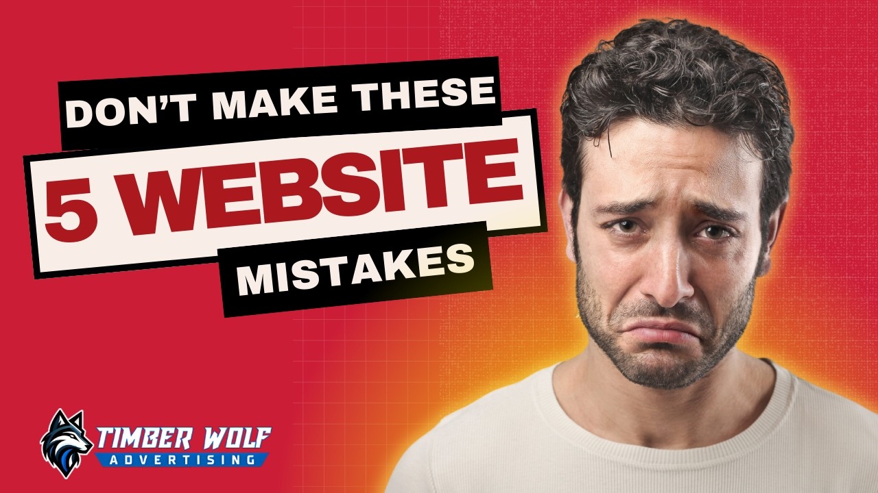 5 Website Mistakes that cost local businesses thousands