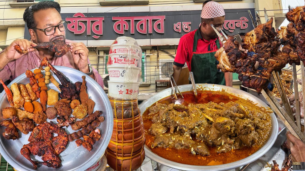 ৫৭০০ টাকার ইফতার 🤩 ৩টা খাসির রান, ২টা আস্তা মুরগী, বাহারী কাবাব, হালিম, শাহী জিলাপি, আরো কত কি!! 🔥