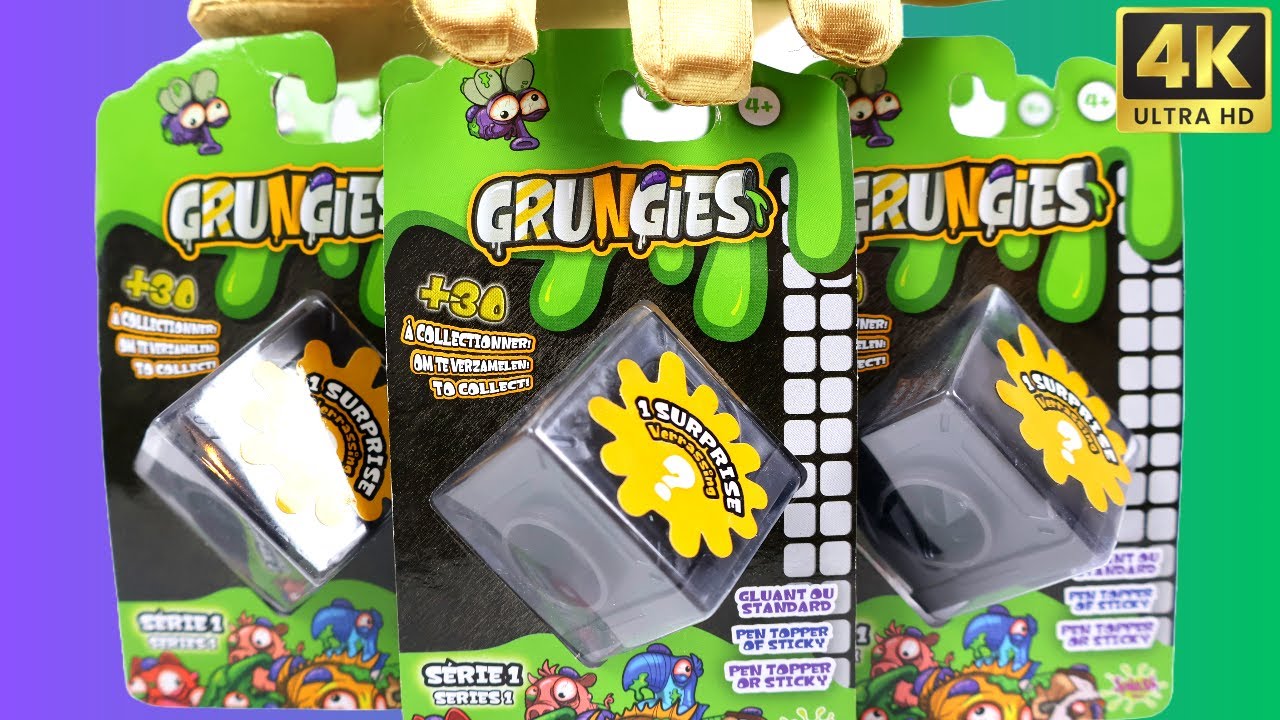 |ASMR| UNBOXING GRUNGIES SERIE 1 SURPRISE🤢🧪☢️