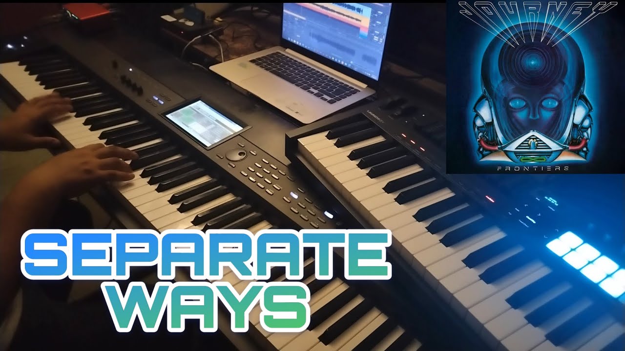 Journey - Separate Ways (Keyboard Cover)