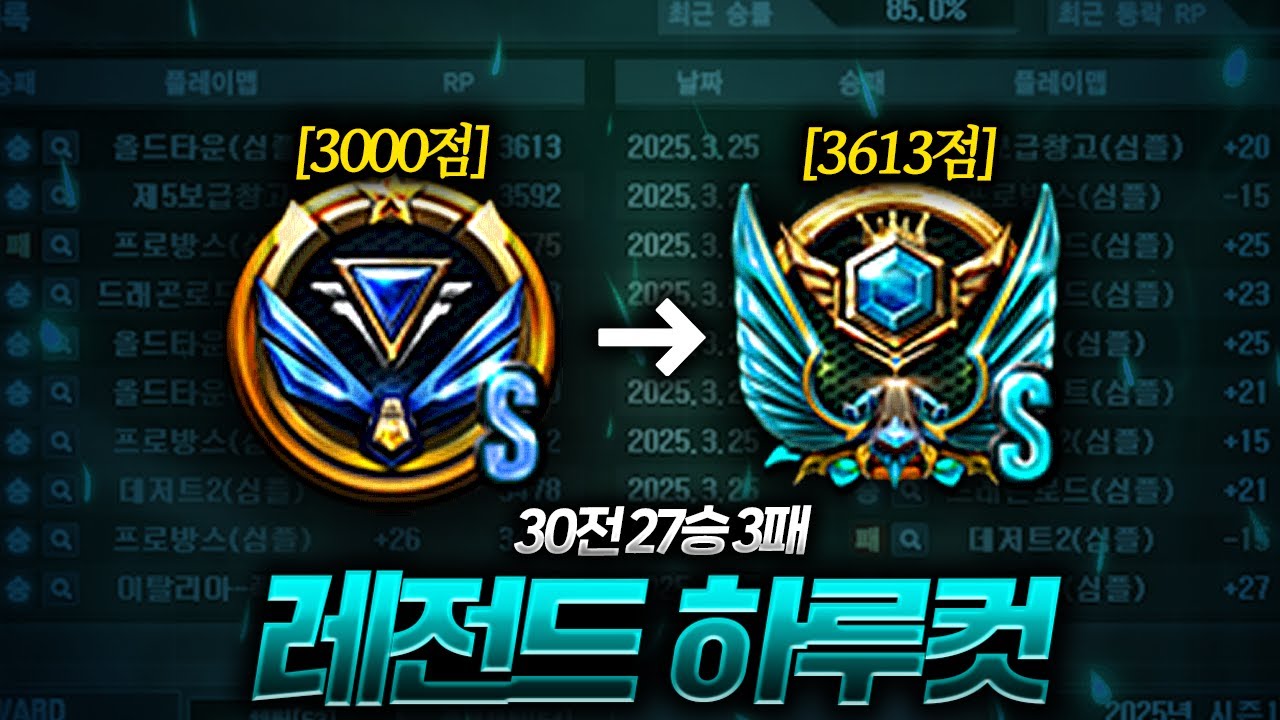 30판만에 찍어버린 레전드