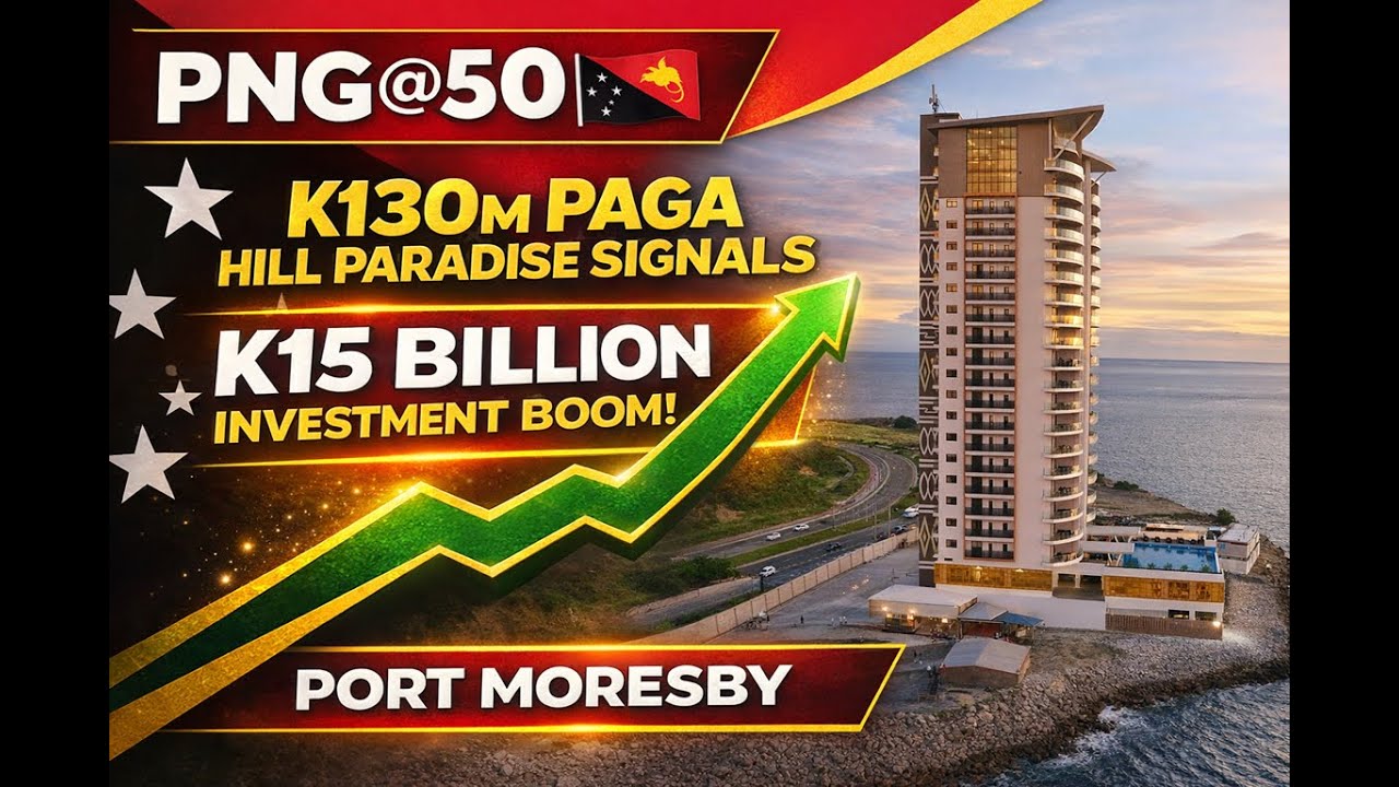 PNG@50 🇵🇬 — Райский уголок Пага-Хилл стоимостью 130 млн квача сигнализирует об инвестиционном бум...