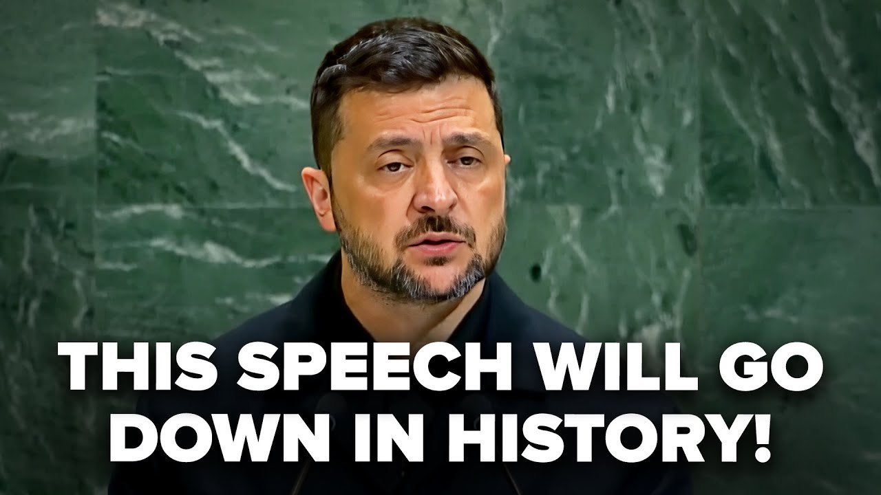 ⚡️Powerful SPEECH by ZELENSKYY at the UN General Assembly! The hall ERUPTS in applause
