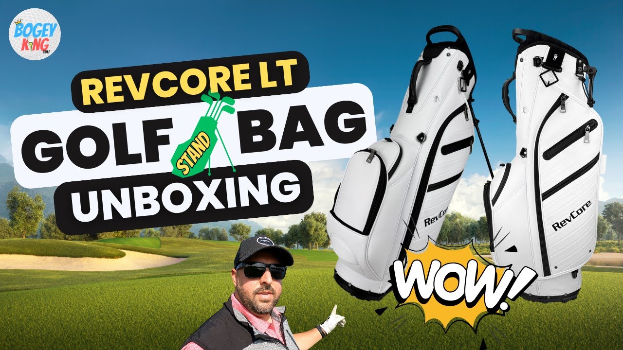 Wow! Caddy Daddy Golf has done it again! RevCore LT Lightweight Stand Golf Bag Unboxing!