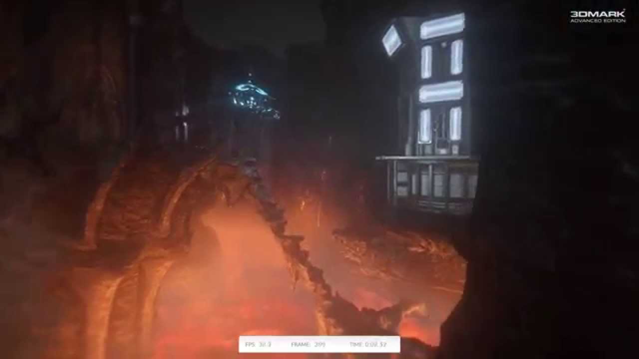 3DMark Firestrike Test 1 on i5 4690k