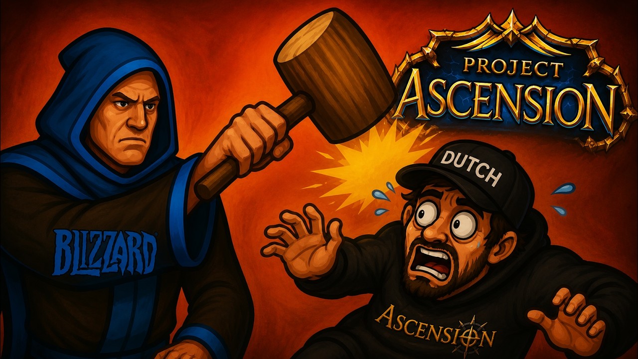 Blizzard sues Ascension WoW (AI YT AutoDub)