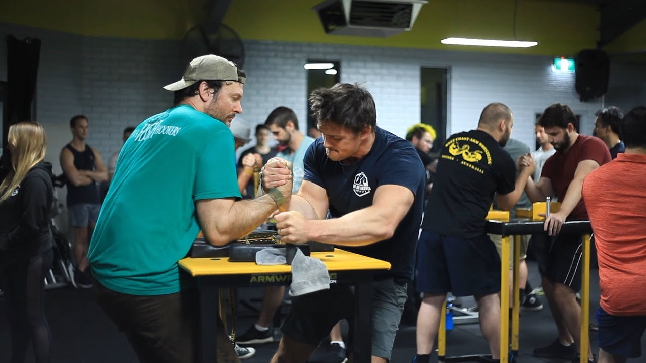Devon Larratt Armwrestling Seminar, Perth, Western Australia, March 2019