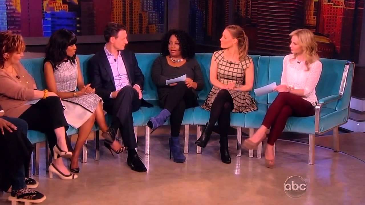 Kerry Washington and Tony Goldwyn - The View (30th January 2013)