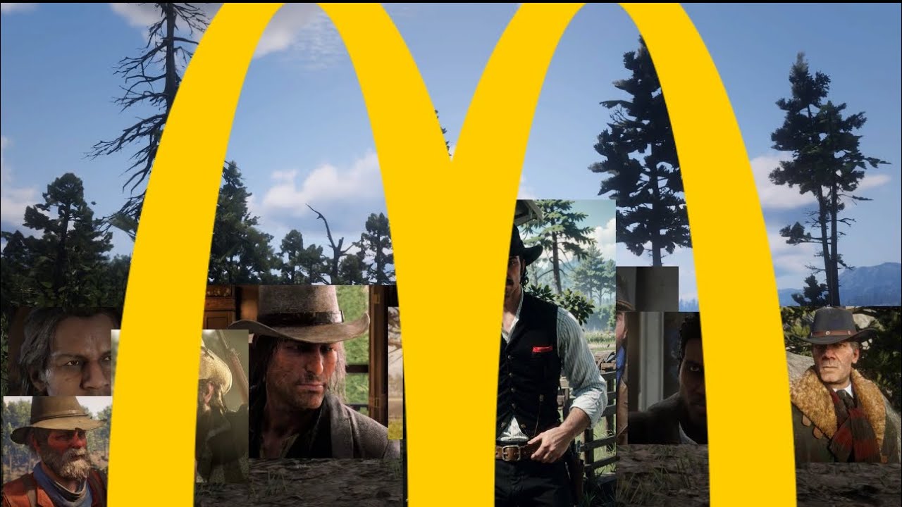 The Van Der Linde Gang get a McRib
