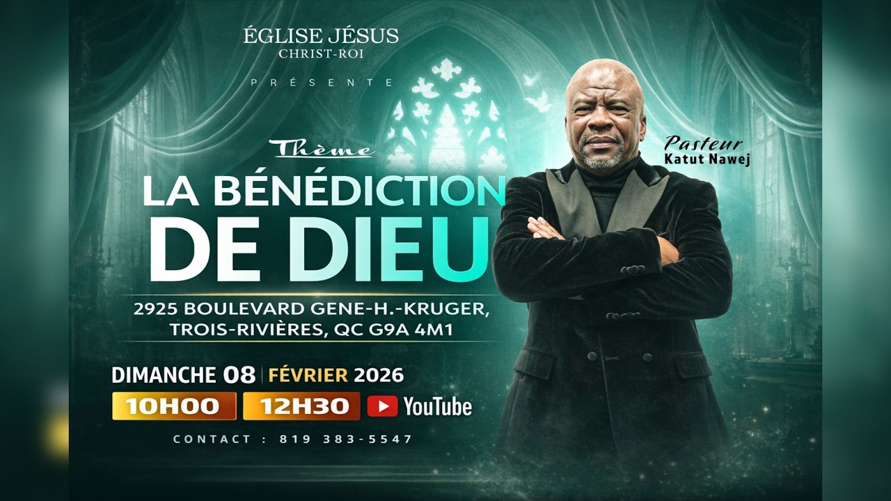 La Bénédiction de Dieu | Message du Pasteur Katut Nawej