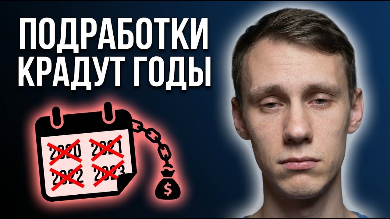 Подработки крадут годы: как я застрял и выбрался