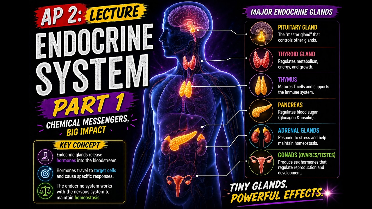 A&P 2 Lecture: Endocrine System Part 1