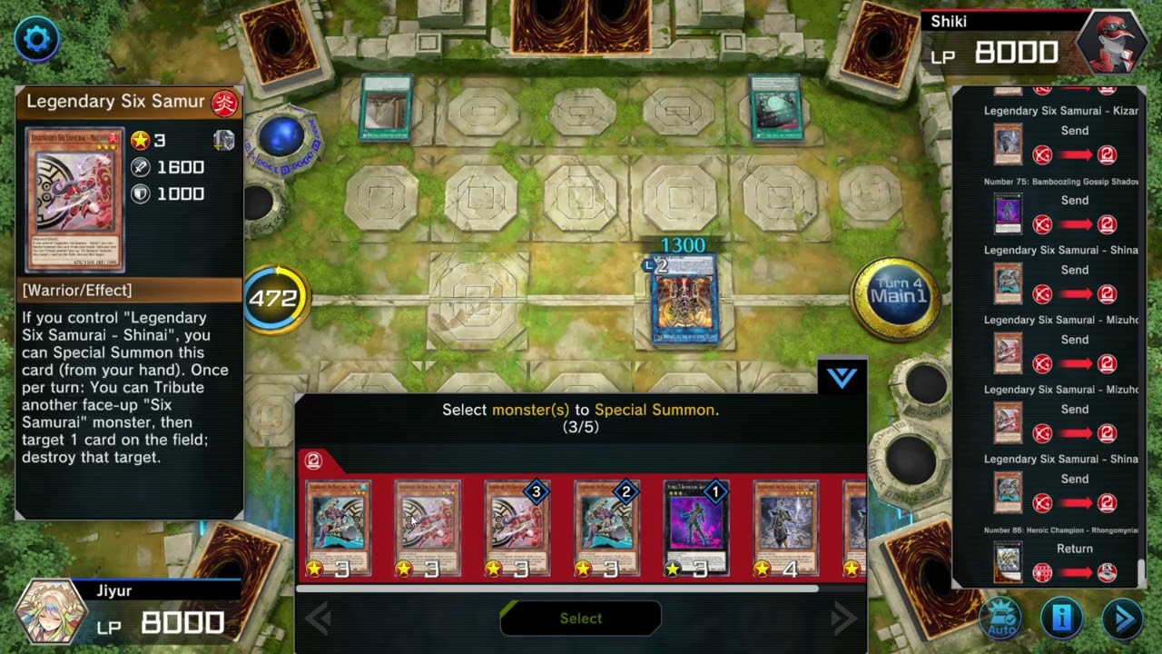 [Master duel] Counter number 86 with xyz encore