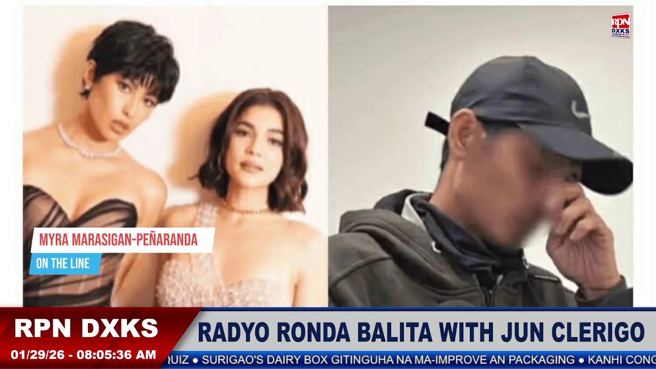 RADYO RONDA BALITA with Jun Clerigo @ DXKS Surigao | January 29, 2026
