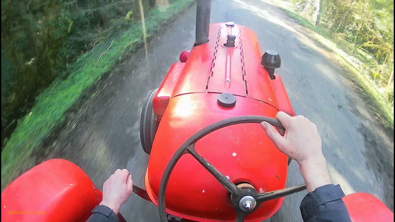 Geashill trip on Nuffield 460