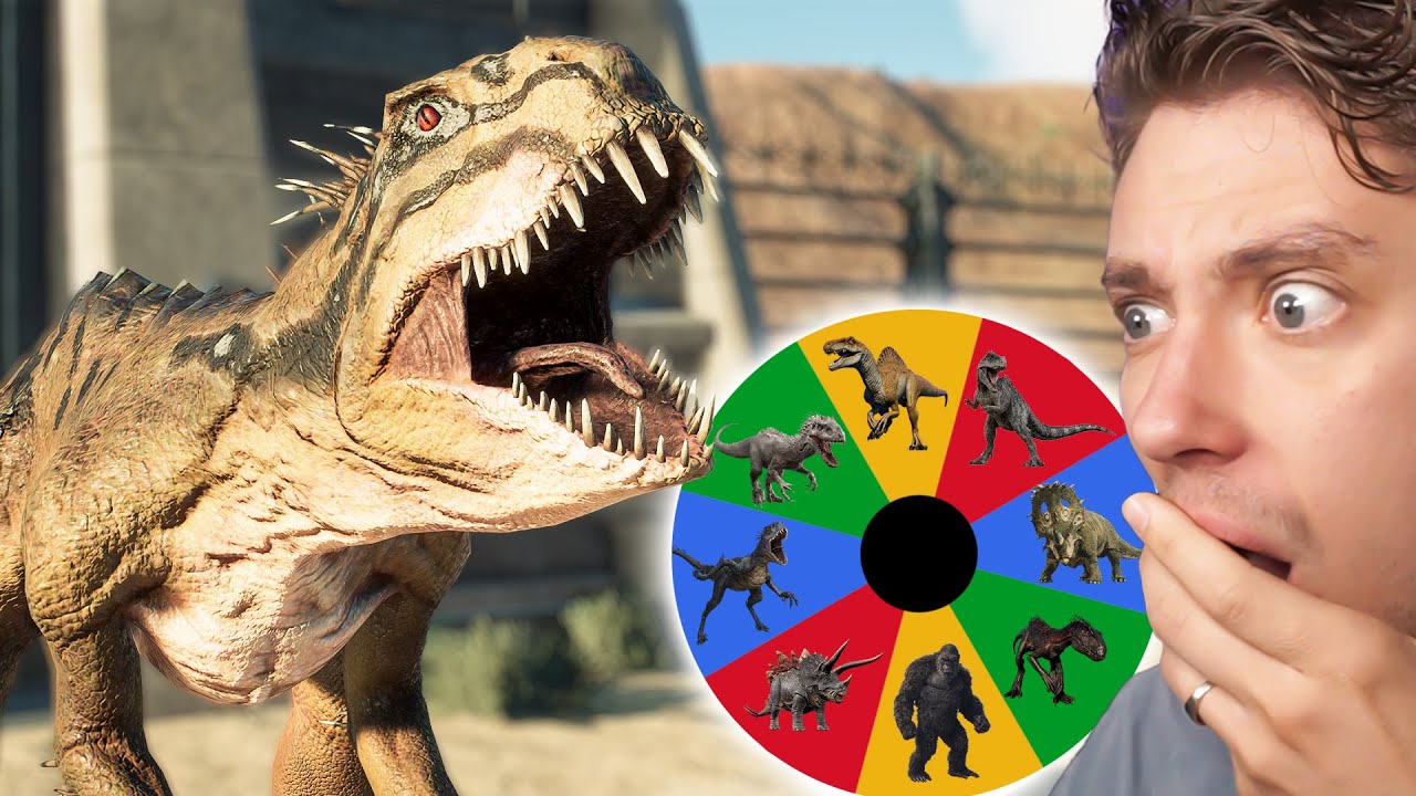 Hybrid Dinosaur Royal Rumble in Jurassic World Evolution 2