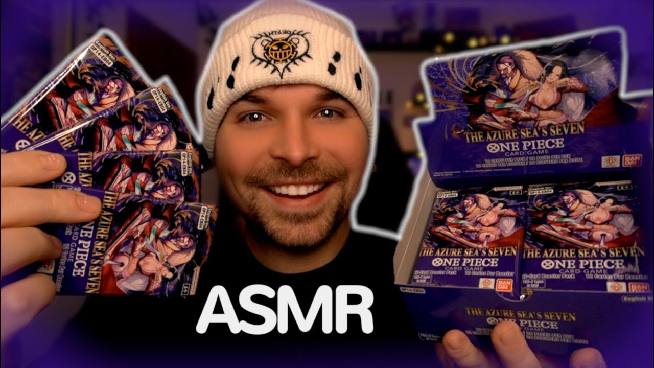 ASMR ONE PIECE Unboxing | Flüstern & Pack Sounds zum Einschlafen (OP-14 Display)