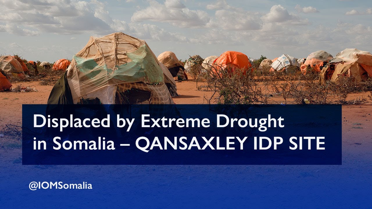 Displaced by Extreme Drought in Somalia - Qansaxley IDP site, Dollow