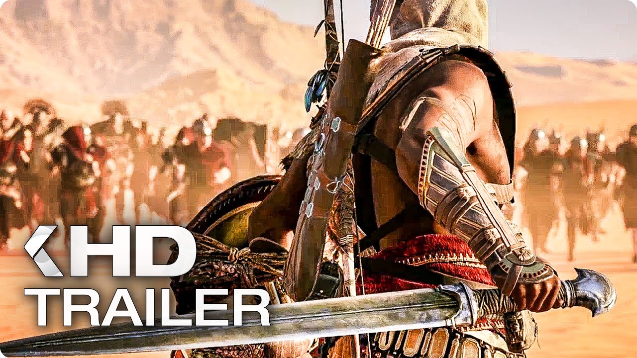 ASSASSIN'S CREED ORIGINS Story Trailer German Deutsch (2017)