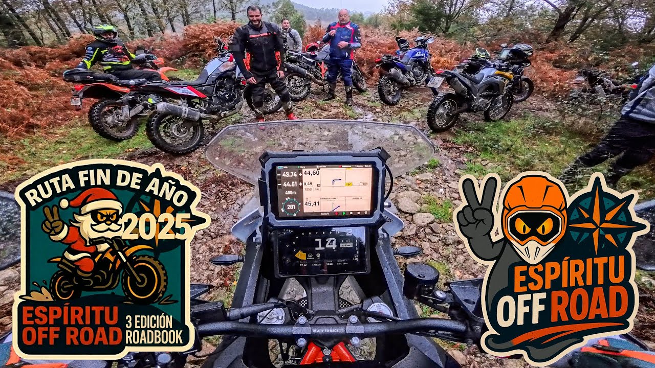 RUTA OFFROAD 🎄 FIN DE AÑO 2025 🎅🏻 con ROADBOOK ⚠️ VERSIÓN DIFICIL ⚠️ 💀KTM 1290😱