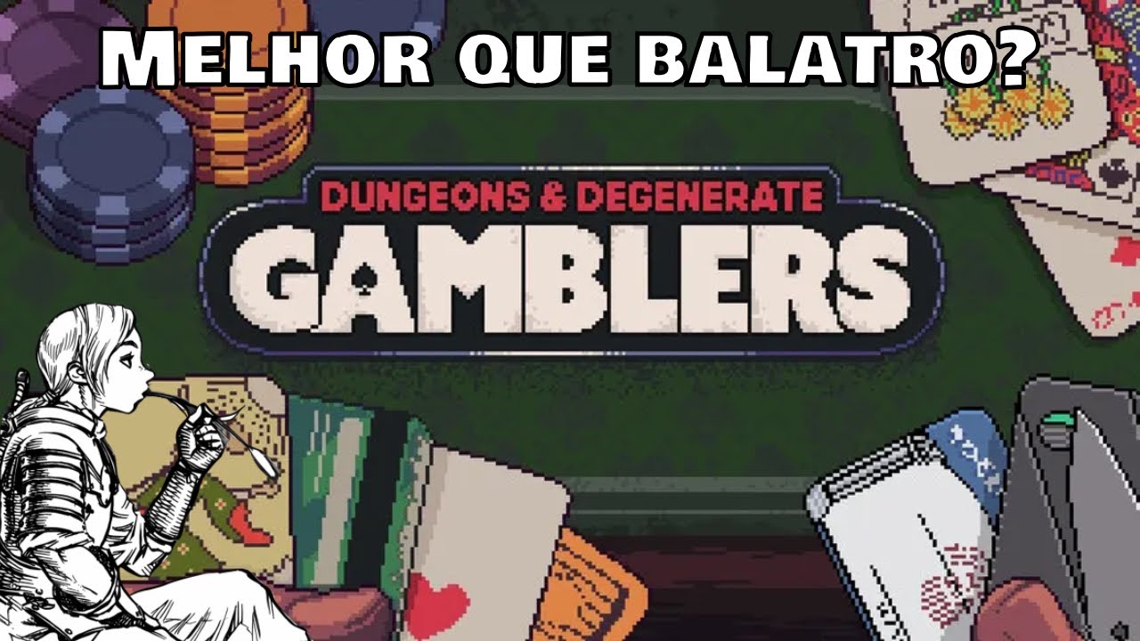 o MELHOR jogo de cartas do MUNDO - dungeons & degenerates gamblers