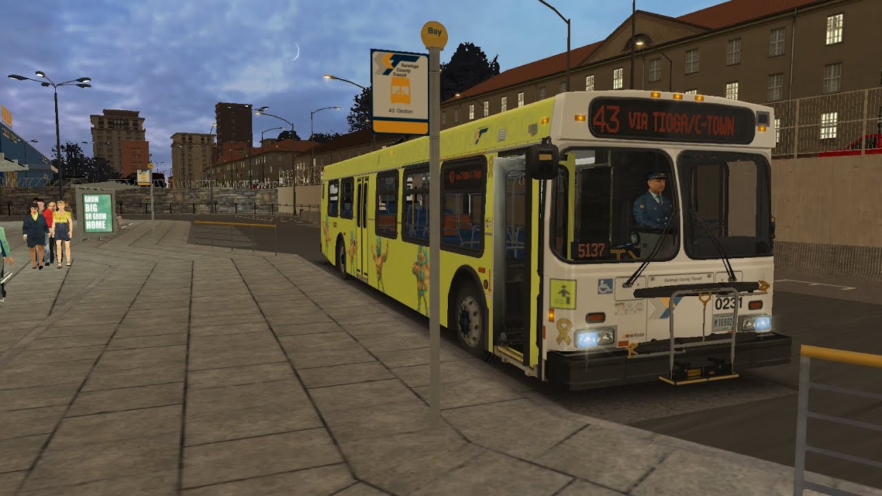 Omsi 2 Route 14 on Saratoga Remastered