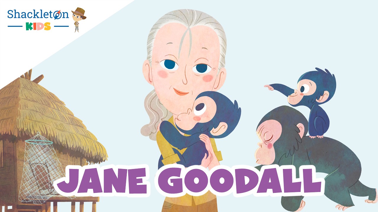 Jane Goodall | Biografía en cuento para niños | Shackleton Kids