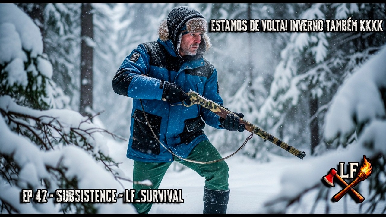 ESTAMOS DE VOLTA E O INVERNO TAMBÉM KKKKK Gameplay Tutorial - SUBSISTENCE - EP 42 PT BR