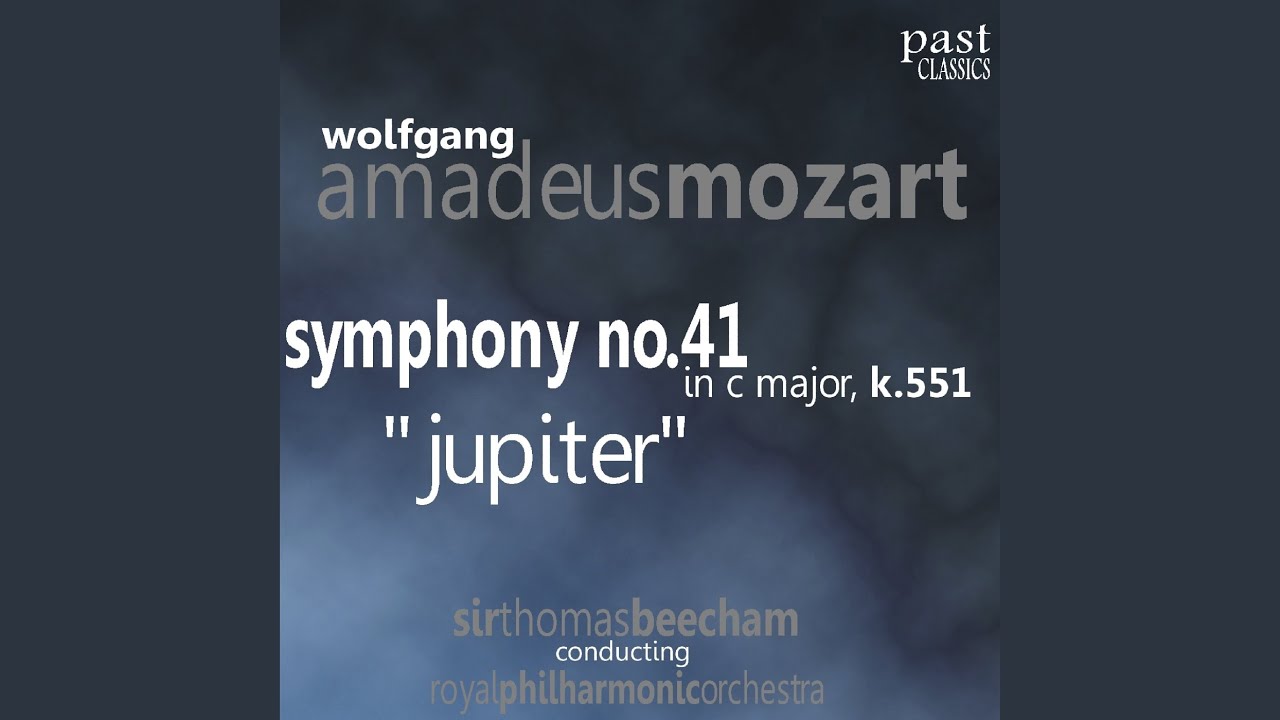 Symphony No. 41 in C major, K. 551, 