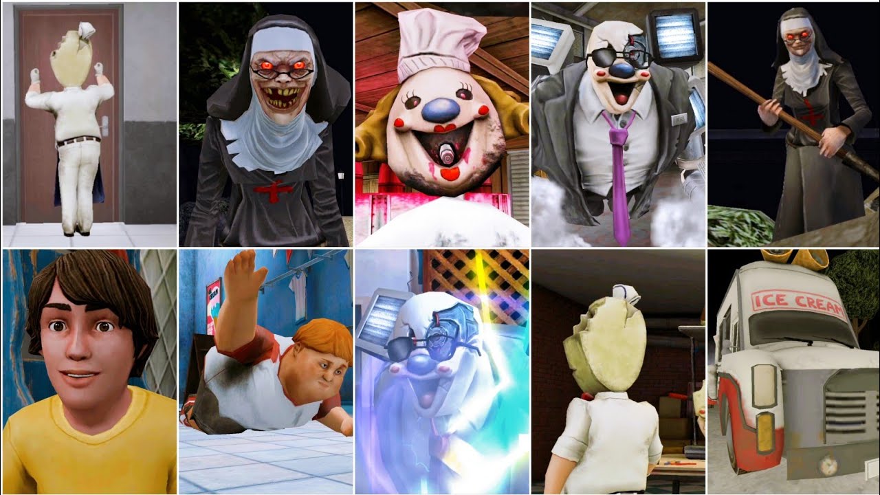 Ice Scream 8 All Cutscenes