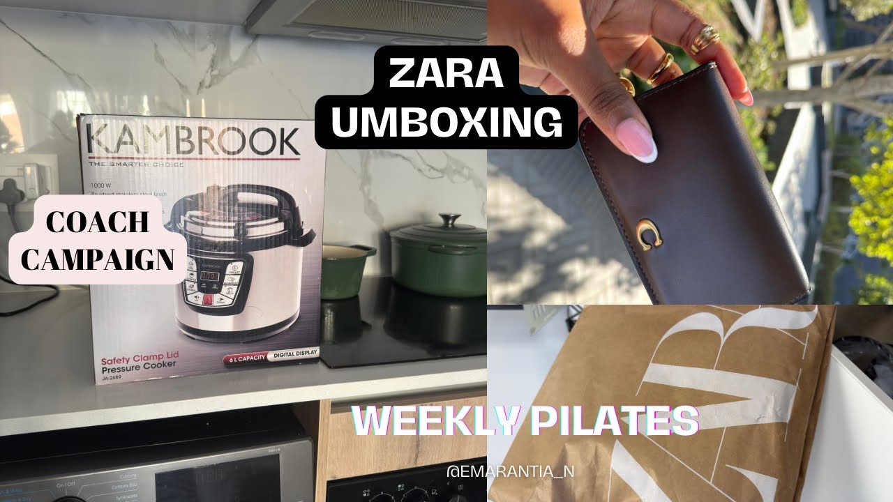 Распаковка товаров Zara | Распаковка и примерка покупок в Черную пятницу | Еженедельная рутина
